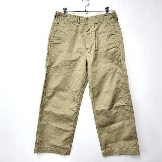 【中古品】【メンズ】 M43036 EARLY MILITARY CHINOS 1942 MODEL アーリーミリタリー チノ 1942モデル チノパン ズボン 156-260204-tt-04-izu サイズ：33×35 カラー：ベージュ 万代Net店
