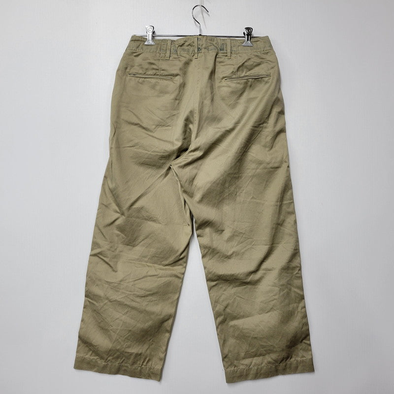 【中古品】【メンズ】 M43036 EARLY MILITARY CHINOS 1942 MODEL アーリーミリタリー チノ 1942モデル チノパン ズボン 156-260204-tt-04-izu サイズ：33×35 カラー：ベージュ 万代Net店