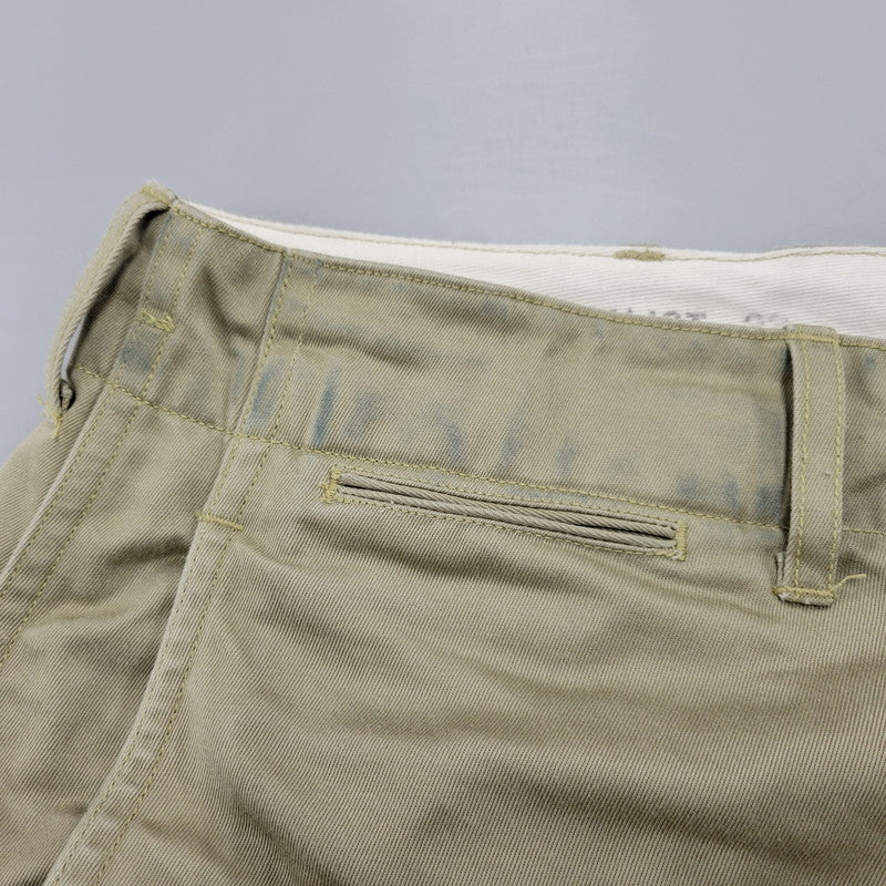 【中古品】【メンズ】 M43036 EARLY MILITARY CHINOS 1942 MODEL アーリーミリタリー チノ 1942モデル チノパン ズボン 156-260204-tt-04-izu サイズ：33×35 カラー：ベージュ 万代Net店