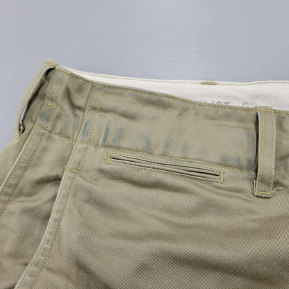 【中古品】【メンズ】 M43036 EARLY MILITARY CHINOS 1942 MODEL アーリーミリタリー チノ 1942モデル チノパン ズボン 156-260204-tt-04-izu サイズ：33×35 カラー：ベージュ 万代Net店
