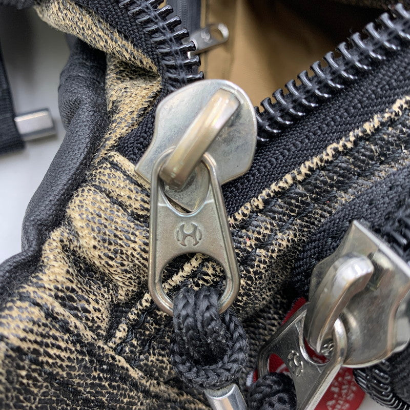 【現状渡し品】【メンズ/レディース】 TOUGH JEANSMITH タフジーンズスミス MILITARY WASTE BAG ミリタリー ウエスト バッグ カバン 鞄 188-260203-cs-21-izu カラー：ブラック系 万代Net店