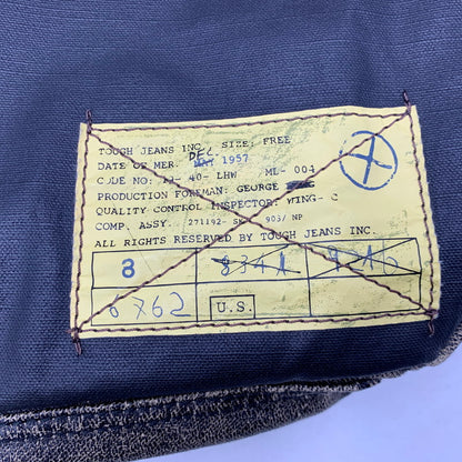 【現状渡し品】【メンズ/レディース】 TOUGH JEANSMITH タフジーンズスミス MILITARY WASTE BAG ミリタリー ウエスト バッグ カバン 鞄 188-260203-cs-21-izu カラー：ブラック系 万代Net店