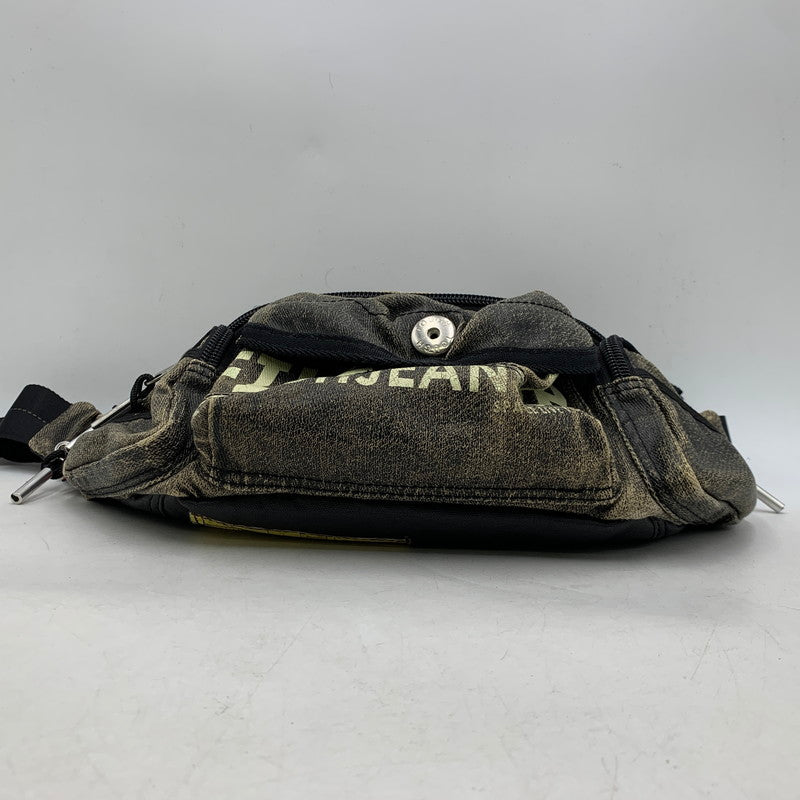 【現状渡し品】【メンズ/レディース】 TOUGH JEANSMITH タフジーンズスミス MILITARY WASTE BAG ミリタリー ウエスト バッグ カバン 鞄 188-260203-cs-21-izu カラー：ブラック系 万代Net店
