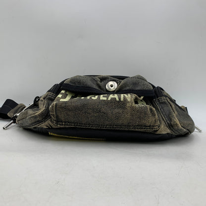 【現状渡し品】【メンズ/レディース】 TOUGH JEANSMITH タフジーンズスミス MILITARY WASTE BAG ミリタリー ウエスト バッグ カバン 鞄 188-260203-cs-21-izu カラー：ブラック系 万代Net店