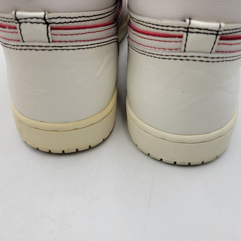【中古品】【メンズ】 555088-160 AIR JORDAN 1 RETRO HIGH OG エアジョーダン1 レトロ ハイ OG スニーカー 靴 160-260201-tt-02-izu サイズ：28.5cm カラー：SAIL/UNIVERSITY RED 万代Net店