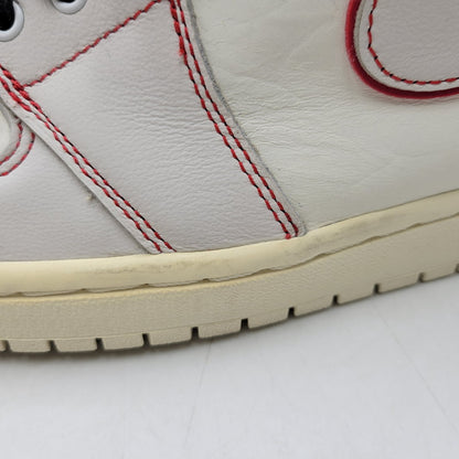 【中古品】【メンズ】 555088-160 AIR JORDAN 1 RETRO HIGH OG エアジョーダン1 レトロ ハイ OG スニーカー 靴 160-260201-tt-02-izu サイズ：28.5cm カラー：SAIL/UNIVERSITY RED 万代Net店