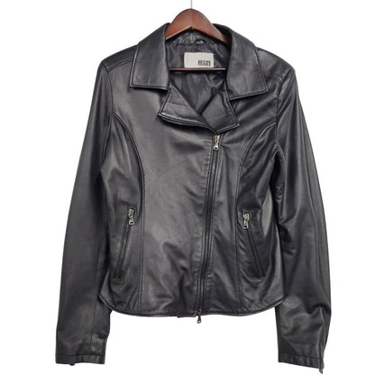 【現状渡し品】【レディース】 VERA PELLE ベラペレ DOUBLE RIDERS JACKET ダブルライダースジャケット イタリア製 アウター 168-260205-as-14-izu サイズ：L カラー：ブラック 万代Net店