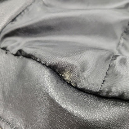 【現状渡し品】【レディース】 VERA PELLE ベラペレ DOUBLE RIDERS JACKET ダブルライダースジャケット イタリア製 アウター 168-260205-as-14-izu サイズ：L カラー：ブラック 万代Net店