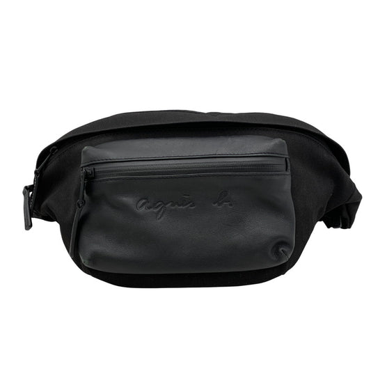 【中古品】【メンズ/レディース】 OAH14-02 WAIST BAG ウエスト バッグ カバン 鞄 188-260202-cs-07-izu カラー：ブラック 万代Net店