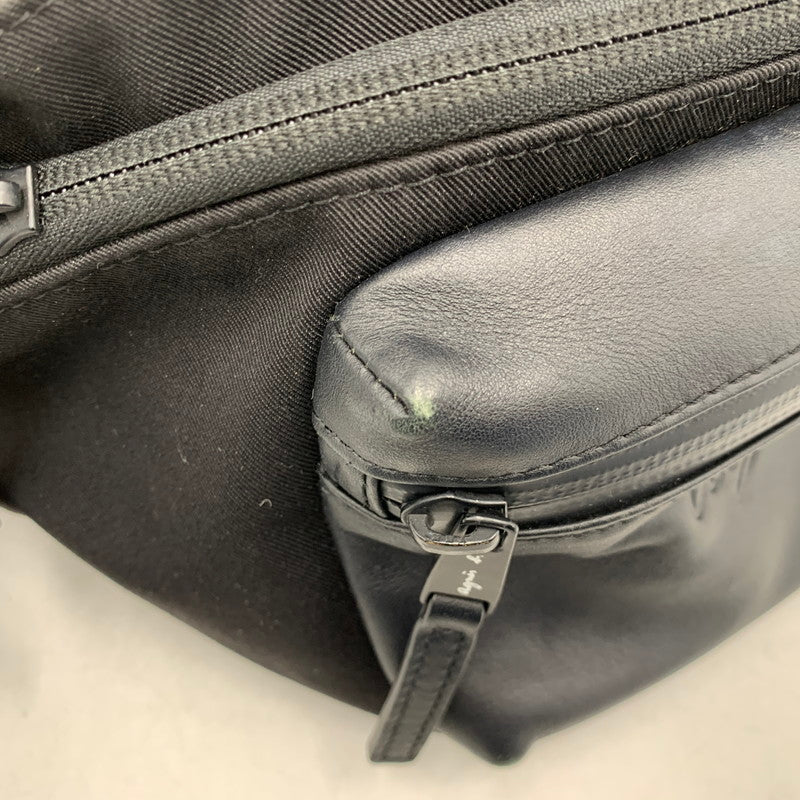 【中古品】【メンズ/レディース】 OAH14-02 WAIST BAG ウエスト バッグ カバン 鞄 188-260202-cs-07-izu カラー：ブラック 万代Net店
