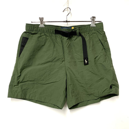【中古品】【メンズ】 POLO RALPH LAUREN ポロ・ラルフローレン CLIMBING SHORT ATHLETIC クライミング ショート アスレチック パンツ ボトムス 158-260203-as-15-izu サイズ：L カラー：グリーン 万代Net店