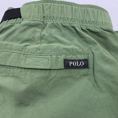 【中古品】【メンズ】 POLO RALPH LAUREN ポロ・ラルフローレン CLIMBING SHORT ATHLETIC クライミング ショート アスレチック パンツ ボトムス 158-260203-as-15-izu サイズ：L カラー：グリーン 万代Net店