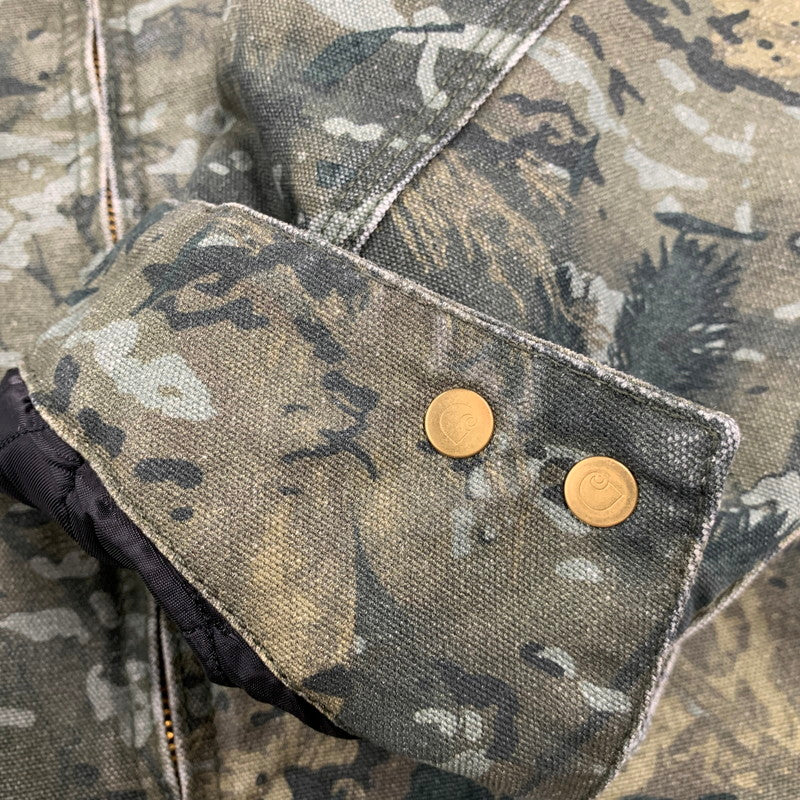 【中古品】【メンズ】 CARHARTT WIP カーハートダブリューアイピー OG DETROIT JACKET I035614 デトロイトジャケット アウター 142-260203-as-08-izu サイズ：M カラー：グリーン系 万代Net店