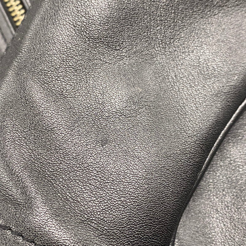 【中古品】【メンズ】 KADOYA カドヤ K'S LEATHER ケーズレザー LRS 1640 COW LEATHER SINGLE RIDERS JACKET カウ レザー シングル ライダース ジャケット アウター 145-260201-kh-13-izu サイズ：S カラー：ブラック 万代Net店