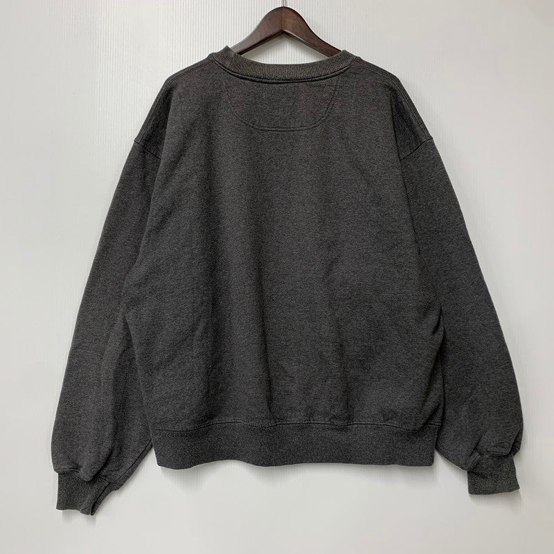 【中古品】【メンズ】 V GAZETTE SWEAT SHIRT Vガゼット スウェットシャツ メキシコ製 トレーナー 長袖 トップス 146-260203-as-19-izu サイズ：XL カラー：グレー 万代Net店