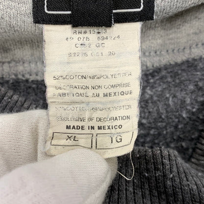 【中古品】【メンズ】 V GAZETTE SWEAT SHIRT Vガゼット スウェットシャツ メキシコ製 トレーナー 長袖 トップス 146-260203-as-19-izu サイズ：XL カラー：グレー 万代Net店