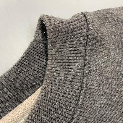 【中古品】【メンズ】 V GAZETTE SWEAT SHIRT Vガゼット スウェットシャツ メキシコ製 トレーナー 長袖 トップス 146-260203-as-19-izu サイズ：XL カラー：グレー 万代Net店