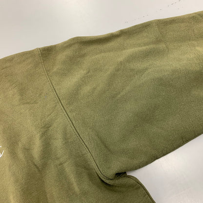 【現状渡し品】【メンズ】 V GAZETTE SWEAT SHIRT Vガゼット スウェットシャツ ホンジュラス製 トレーナー 長袖 トップス 146-260203-as-18-izu サイズ：L カラー：カーキ系 万代Net店