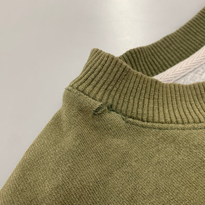 【現状渡し品】【メンズ】 V GAZETTE SWEAT SHIRT Vガゼット スウェットシャツ ホンジュラス製 トレーナー 長袖 トップス 146-260203-as-18-izu サイズ：L カラー：カーキ系 万代Net店