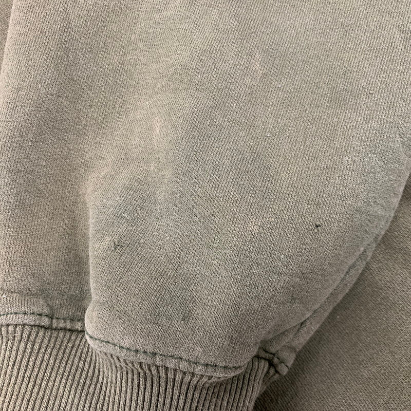 【現状渡し品】【メンズ】 V GAZETTE SWEAT SHIRT Vガゼット スウェットシャツ ホンジュラス製 トレーナー 長袖 トップス 146-260203-as-18-izu サイズ：L カラー：カーキ系 万代Net店