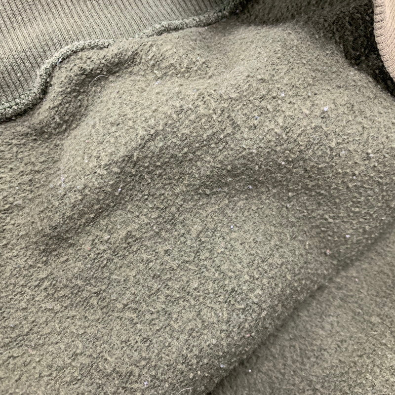 【現状渡し品】【メンズ】 V GAZETTE SWEAT SHIRT Vガゼット スウェットシャツ ホンジュラス製 トレーナー 長袖 トップス 146-260203-as-18-izu サイズ：L カラー：カーキ系 万代Net店