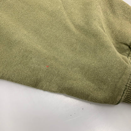【現状渡し品】【メンズ】 V GAZETTE SWEAT SHIRT Vガゼット スウェットシャツ ホンジュラス製 トレーナー 長袖 トップス 146-260203-as-18-izu サイズ：L カラー：カーキ系 万代Net店