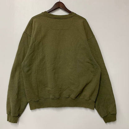 【現状渡し品】【メンズ】 V GAZETTE SWEAT SHIRT Vガゼット スウェットシャツ ホンジュラス製 トレーナー 長袖 トップス 146-260203-as-18-izu サイズ：L カラー：カーキ系 万代Net店