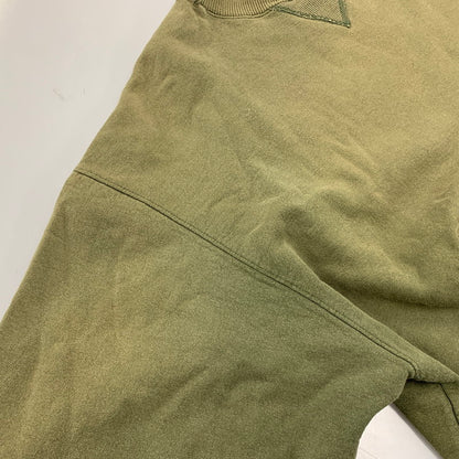 【現状渡し品】【メンズ】 V GAZETTE SWEAT SHIRT Vガゼット スウェットシャツ ホンジュラス製 トレーナー 長袖 トップス 146-260203-as-18-izu サイズ：L カラー：カーキ系 万代Net店