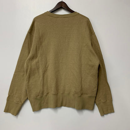 【中古品】【メンズ】 SWEAT SHIRT スウェットシャツ トレーナー 長袖 トップス 144-260203-as-17-izu サイズ：L カラー：ベージュ系 万代Net店