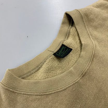 【中古品】【メンズ】 SWEAT SHIRT スウェットシャツ トレーナー 長袖 トップス 144-260203-as-17-izu サイズ：L カラー：ベージュ系 万代Net店