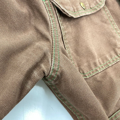 【中古品】【メンズ】 DUCK COVERALL JACKET ダック カバーオール ジャケット アウター 146-260201-kh-16-izu サイズ：42 カラー：ブラウン 万代Net店