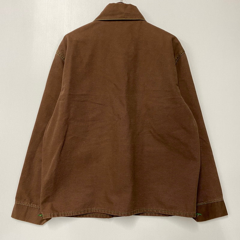 【中古品】【メンズ】 DUCK COVERALL JACKET ダック カバーオール ジャケット アウター 146-260201-kh-16-izu サイズ：42 カラー：ブラウン 万代Net店