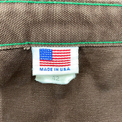 【中古品】【メンズ】 DUCK COVERALL JACKET ダック カバーオール ジャケット アウター 146-260201-kh-16-izu サイズ：42 カラー：ブラウン 万代Net店