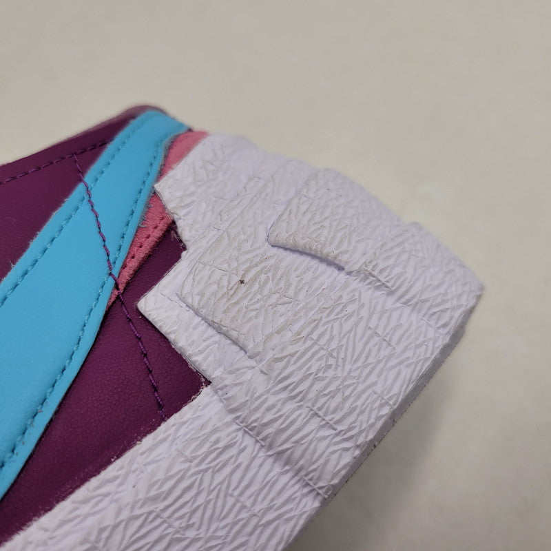 【中古品】【メンズ】 × KAWS カウズ × SACAI サカイ BLAZER LOW DM7901-500 ブレーザー ロー スニーカー シューズ 靴 160-260319-as-01-izu サイズ：26.5cm カラー：URPLE DUSK/LAGOON PULSE-WHITE 万代Net店