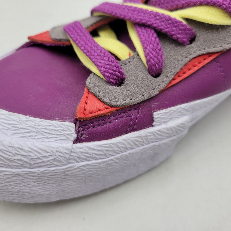 【中古品】【メンズ】 × KAWS カウズ × SACAI サカイ BLAZER LOW DM7901-500 ブレーザー ロー スニーカー シューズ 靴 160-260319-as-01-izu サイズ：26.5cm カラー：URPLE DUSK/LAGOON PULSE-WHITE 万代Net店