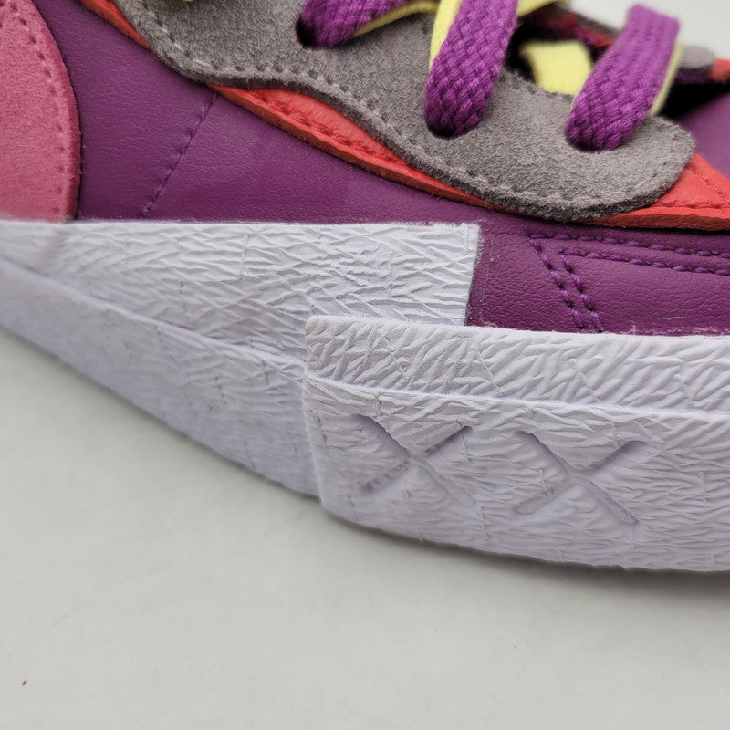 【中古品】【メンズ】 × KAWS カウズ × SACAI サカイ BLAZER LOW DM7901-500 ブレーザー ロー スニーカー シューズ 靴 160-260319-as-01-izu サイズ：26.5cm カラー：URPLE DUSK/LAGOON PULSE-WHITE 万代Net店
