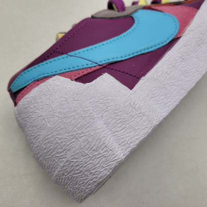 【中古品】【メンズ】 × KAWS カウズ × SACAI サカイ BLAZER LOW DM7901-500 ブレーザー ロー スニーカー シューズ 靴 160-260319-as-01-izu サイズ：26.5cm カラー：URPLE DUSK/LAGOON PULSE-WHITE 万代Net店