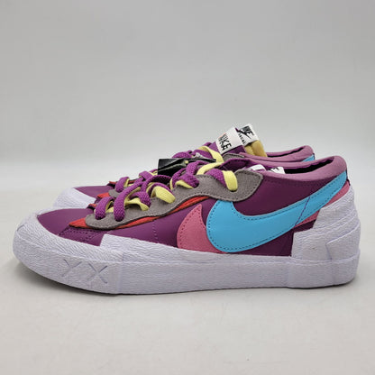 【中古品】【メンズ】 × KAWS カウズ × SACAI サカイ BLAZER LOW DM7901-500 ブレーザー ロー スニーカー シューズ 靴 160-260319-as-01-izu サイズ：26.5cm カラー：URPLE DUSK/LAGOON PULSE-WHITE 万代Net店