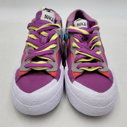 【中古品】【メンズ】 × KAWS カウズ × SACAI サカイ BLAZER LOW DM7901-500 ブレーザー ロー スニーカー シューズ 靴 160-260319-as-01-izu サイズ：26.5cm カラー：URPLE DUSK/LAGOON PULSE-WHITE 万代Net店