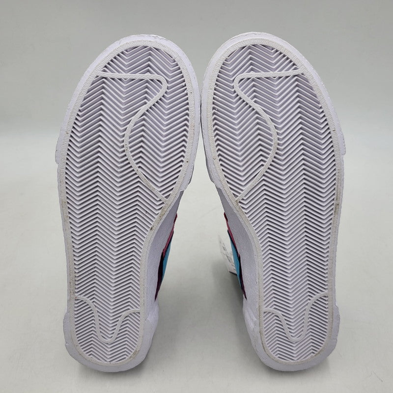 【中古品】【メンズ】 × KAWS カウズ × SACAI サカイ BLAZER LOW DM7901-500 ブレーザー ロー スニーカー シューズ 靴 160-260319-as-01-izu サイズ：26.5cm カラー：URPLE DUSK/LAGOON PULSE-WHITE 万代Net店