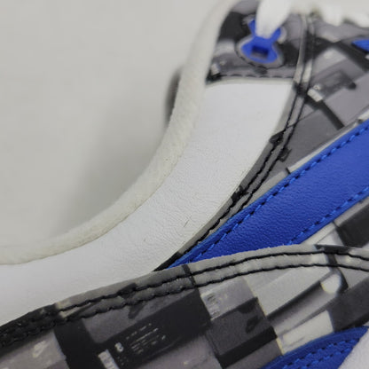 【中古品】【メンズ/レディース】 × ATMOS アトモス AIR MAX 1 PRNT AQ0927-100 エアマックス1 プリント スニーカー シューズ 靴 160-260319-as-04-izu サイズ：26cm カラー：WHITE/GAME ROYAL 万代Net店