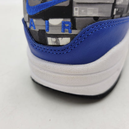 【中古品】【メンズ/レディース】 × ATMOS アトモス AIR MAX 1 PRNT AQ0927-100 エアマックス1 プリント スニーカー シューズ 靴 160-260319-as-04-izu サイズ：26cm カラー：WHITE/GAME ROYAL 万代Net店