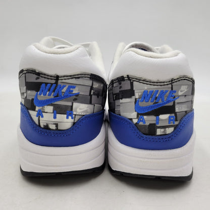 【中古品】【メンズ/レディース】 × ATMOS アトモス AIR MAX 1 PRNT AQ0927-100 エアマックス1 プリント スニーカー シューズ 靴 160-260319-as-04-izu サイズ：26cm カラー：WHITE/GAME ROYAL 万代Net店
