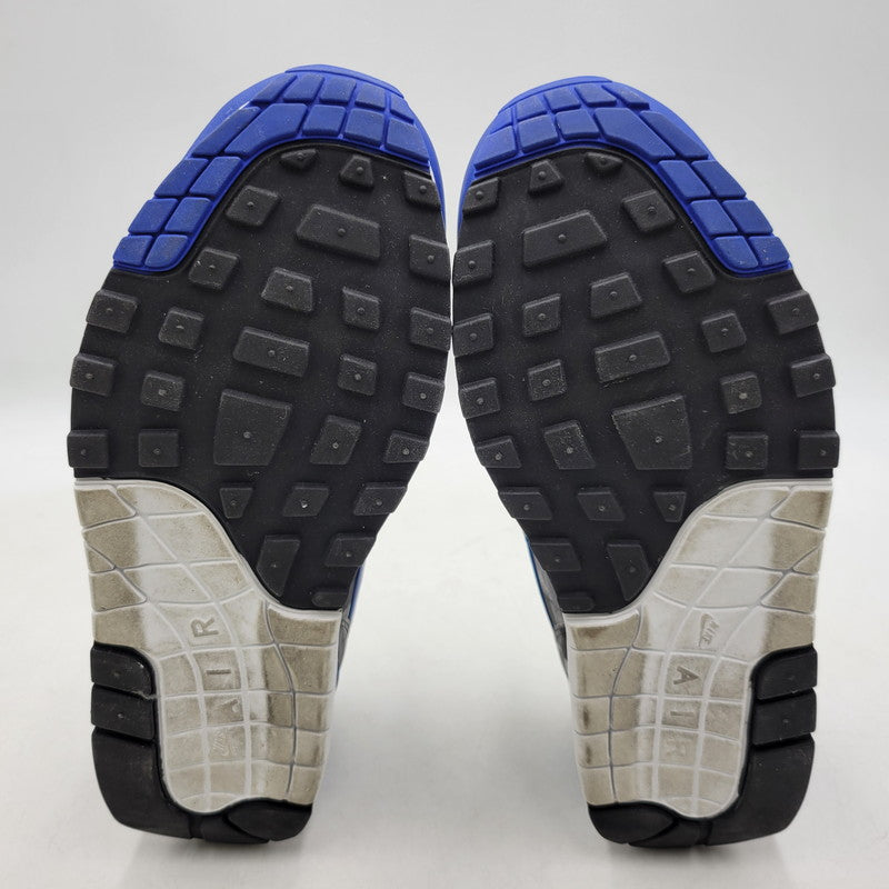 【中古品】【メンズ/レディース】 × ATMOS アトモス AIR MAX 1 PRNT AQ0927-100 エアマックス1 プリント スニーカー シューズ 靴 160-260319-as-04-izu サイズ：26cm カラー：WHITE/GAME ROYAL 万代Net店