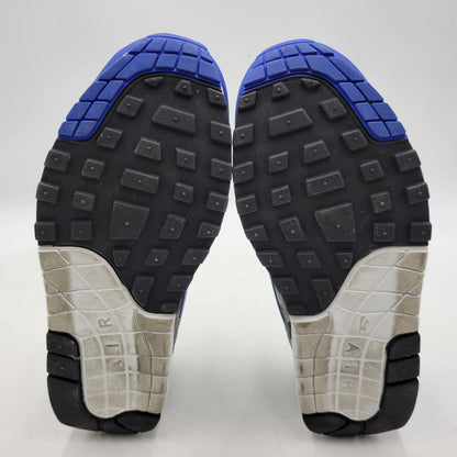 【中古品】【メンズ/レディース】 × ATMOS アトモス AIR MAX 1 PRNT AQ0927-100 エアマックス1 プリント スニーカー シューズ 靴 160-260319-as-04-izu サイズ：26cm カラー：WHITE/GAME ROYAL 万代Net店