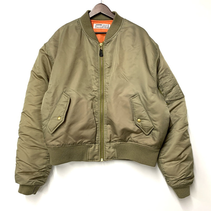 【中古品】【メンズ】 LEGENDA レジェンダ PSYCHO BOMBER JACKET LEJ173 ボンバージャケット アウター 142-260203-as-24-izu サイズ：F カラー：カーキ 万代Net店