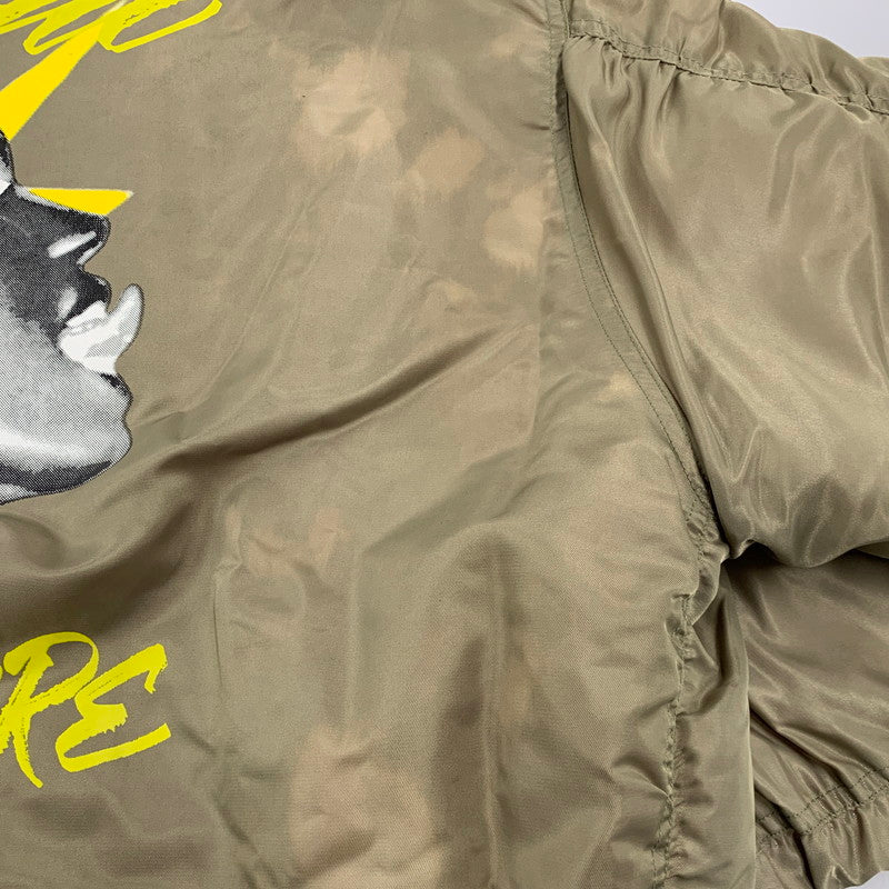 【中古品】【メンズ】 LEGENDA レジェンダ PSYCHO BOMBER JACKET LEJ173 ボンバージャケット アウター 142-260203-as-24-izu サイズ：F カラー：カーキ 万代Net店