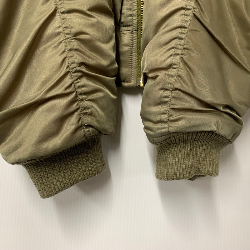 【中古品】【メンズ】 LEGENDA レジェンダ PSYCHO BOMBER JACKET LEJ173 ボンバージャケット アウター 142-260203-as-24-izu サイズ：F カラー：カーキ 万代Net店