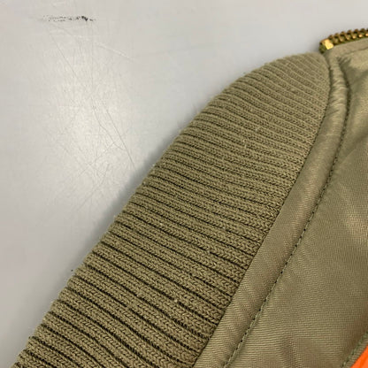 【中古品】【メンズ】 LEGENDA レジェンダ PSYCHO BOMBER JACKET LEJ173 ボンバージャケット アウター 142-260203-as-24-izu サイズ：F カラー：カーキ 万代Net店