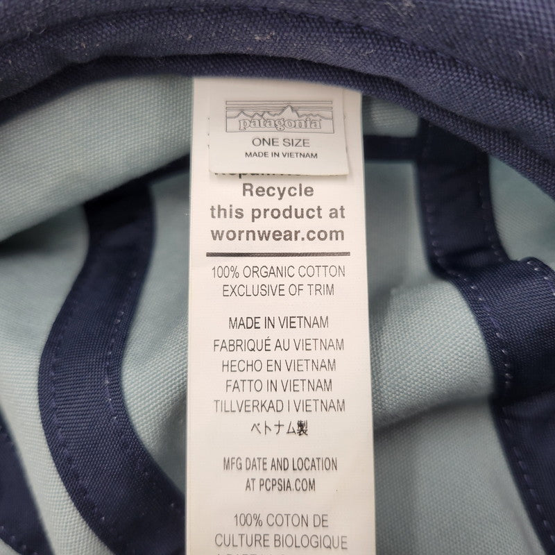 【中古品】【メンズ/レディース】 patagonia パタゴニア P-6 LABEL MACLURE 22321FA24 P-6 ラベル マクルーア キャップ 帽子 185-260205-as-11-izu サイズ：ONE SIZE カラー：ブルー×グリーン 万代Net店